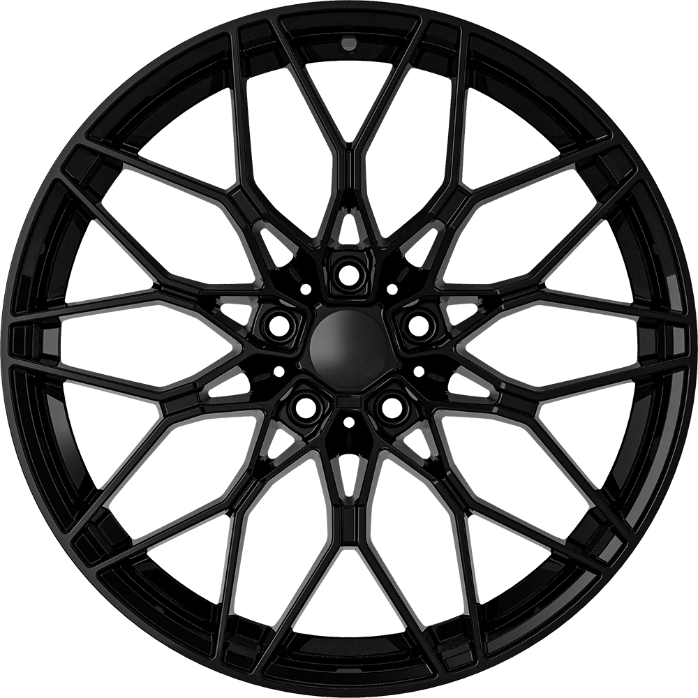 9.0X19" PCD 5X112 AGT Wheels 19280-2 ET38 66.60 mm Gloss Black