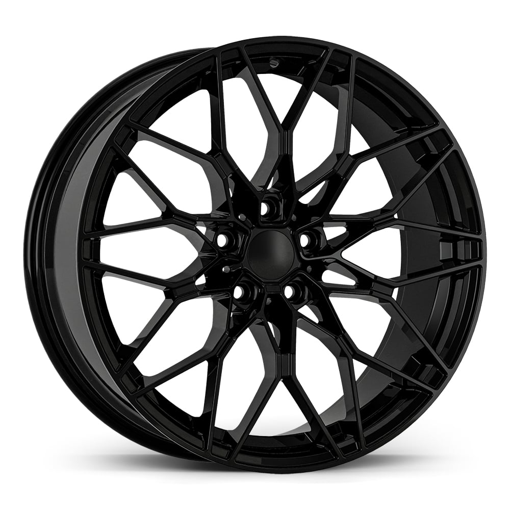 9.0X19" PCD 5X112 AGT Wheels 19280-2 ET38 66.60 mm Gloss Black