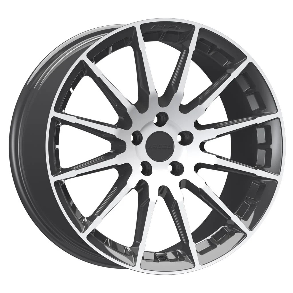 9.0X19" PCD 5X112 Arceo Wheels 19229-K2 ET42 73.10 mm Titan Diamond
