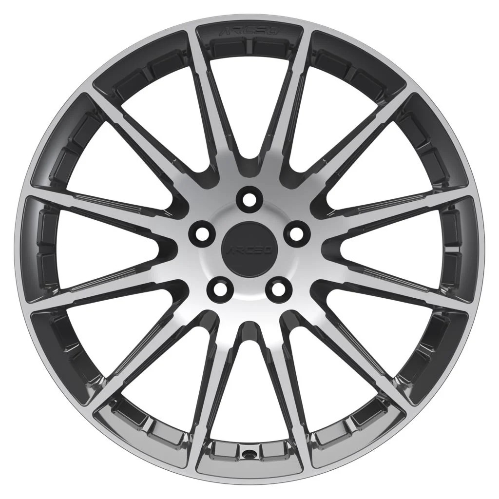9.0X19" PCD 5X112 Arceo Wheels 19229-K2 ET42 73.10 mm Titan Diamond