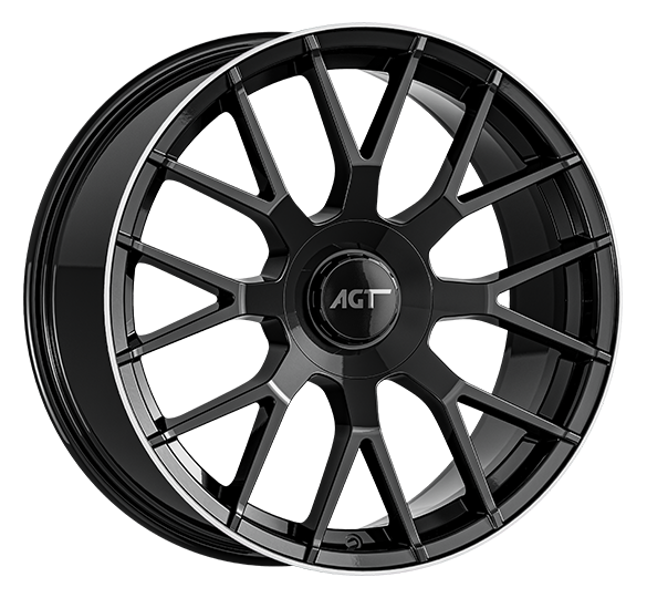 9.0X19" PCD 5X112 Oxigin 19162-2 Robust ET25 66.70 mm Black Lip Diamond