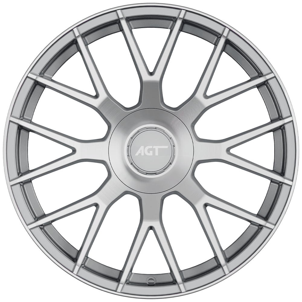 9.0X19" PCD 5x112 Oxigin 19162-2 Robust ET44 66.60 mm Silver Diamond