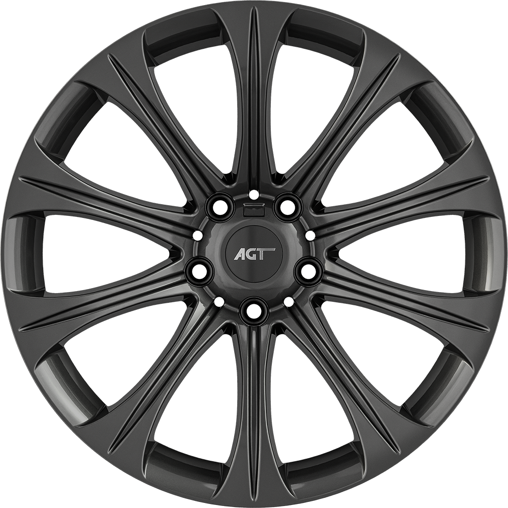 9.0X19" PCD 5X120 AGT Wheels 19175-1 ET14 72.60 mm Matt Titan
