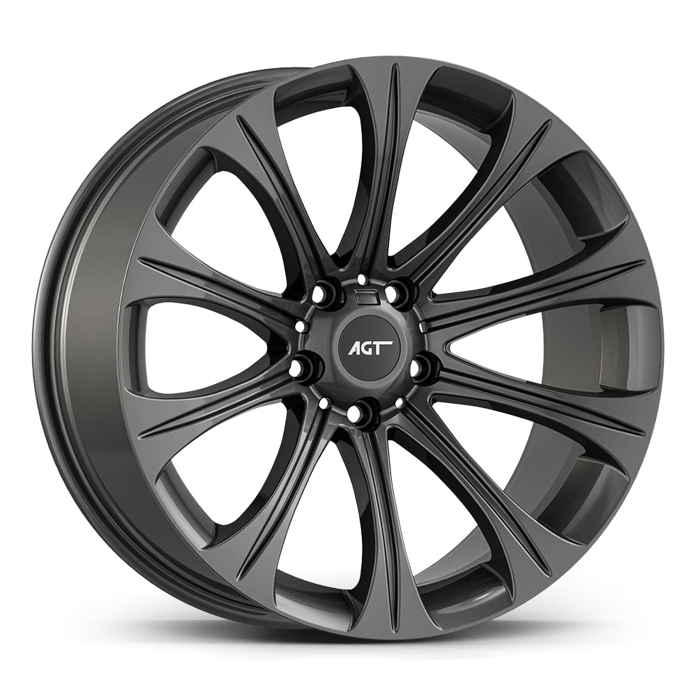 9.0X19" PCD 5X120 AGT Wheels 19175-1 ET14 72.60 mm Matt Titan