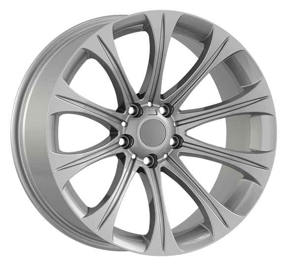 9.0X19" PCD 5X120 Arceo Wheels 19175 SILVER ET14 72.6 mm