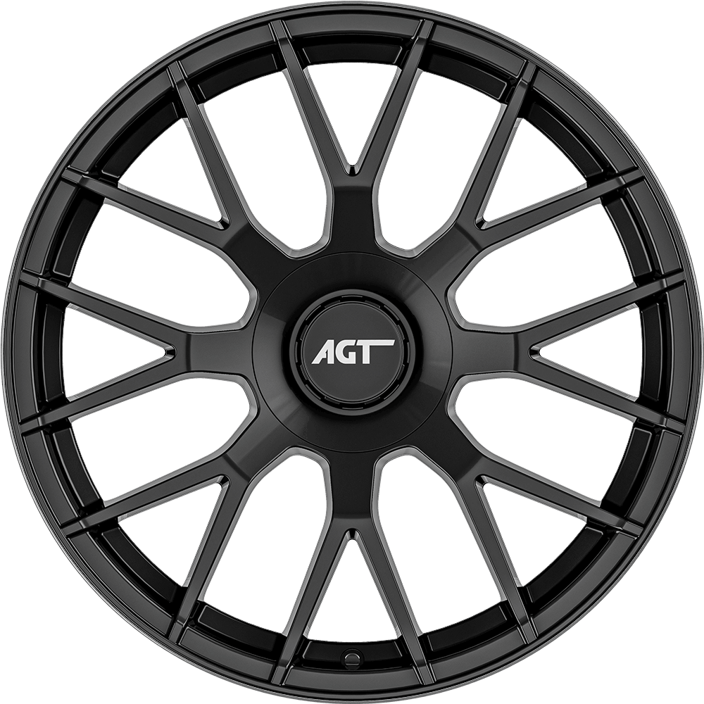 9.0X19" PCD5X112 AGT Wheels 1162 ET43 Matt Black 66.7 mm