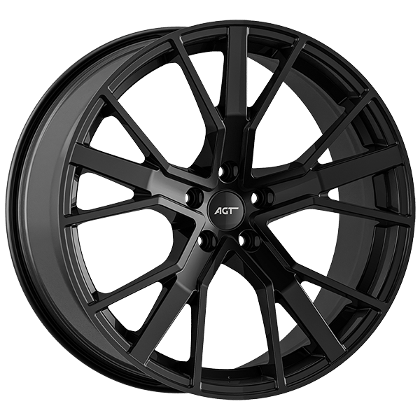 9.0X20" PCD 5X112 AGT Wheels 20296 ET35 66.50 mm Gloss Black
