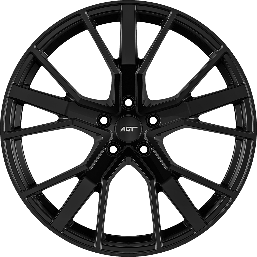 9.0X20" PCD 5X112 AGT Wheels 20296 ET35 66.50 mm Gloss Black