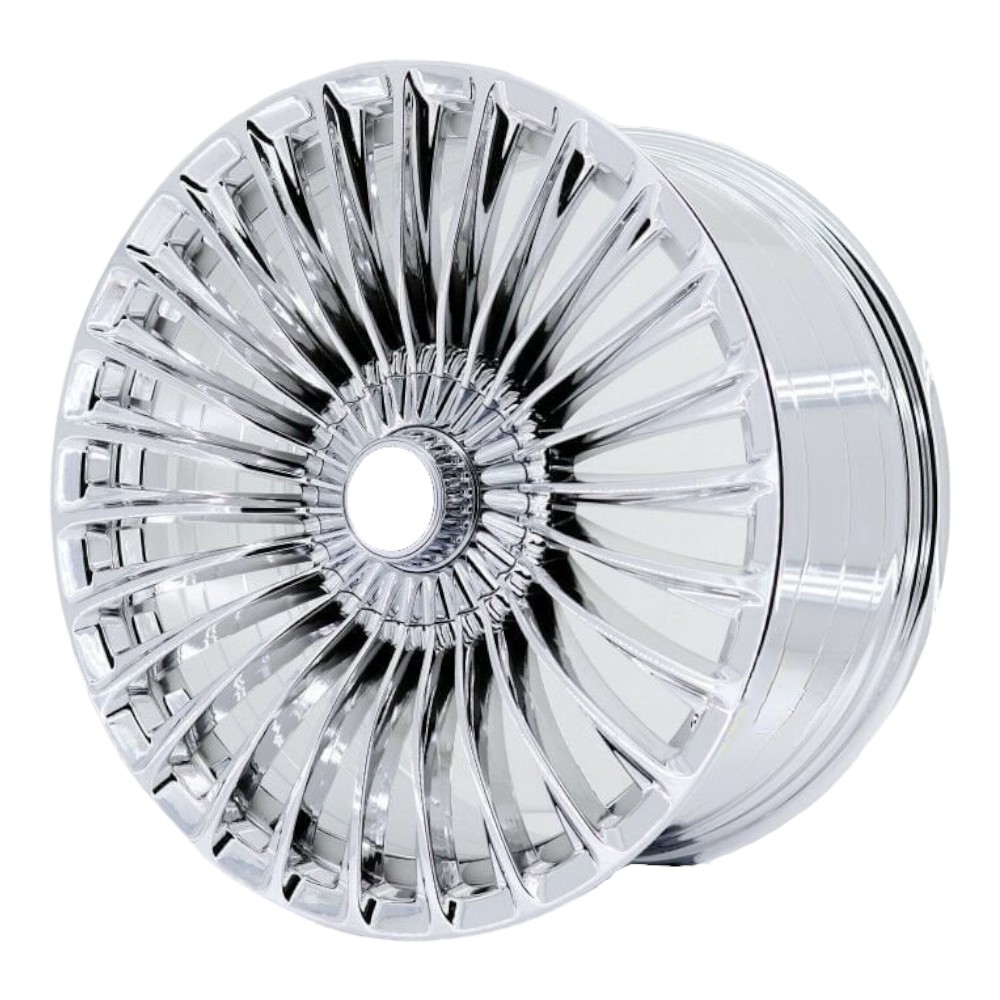 9.0X20" PCD 5X112 Powcan Jant 836 VACOOM CHOROME ET45 66.56 mm