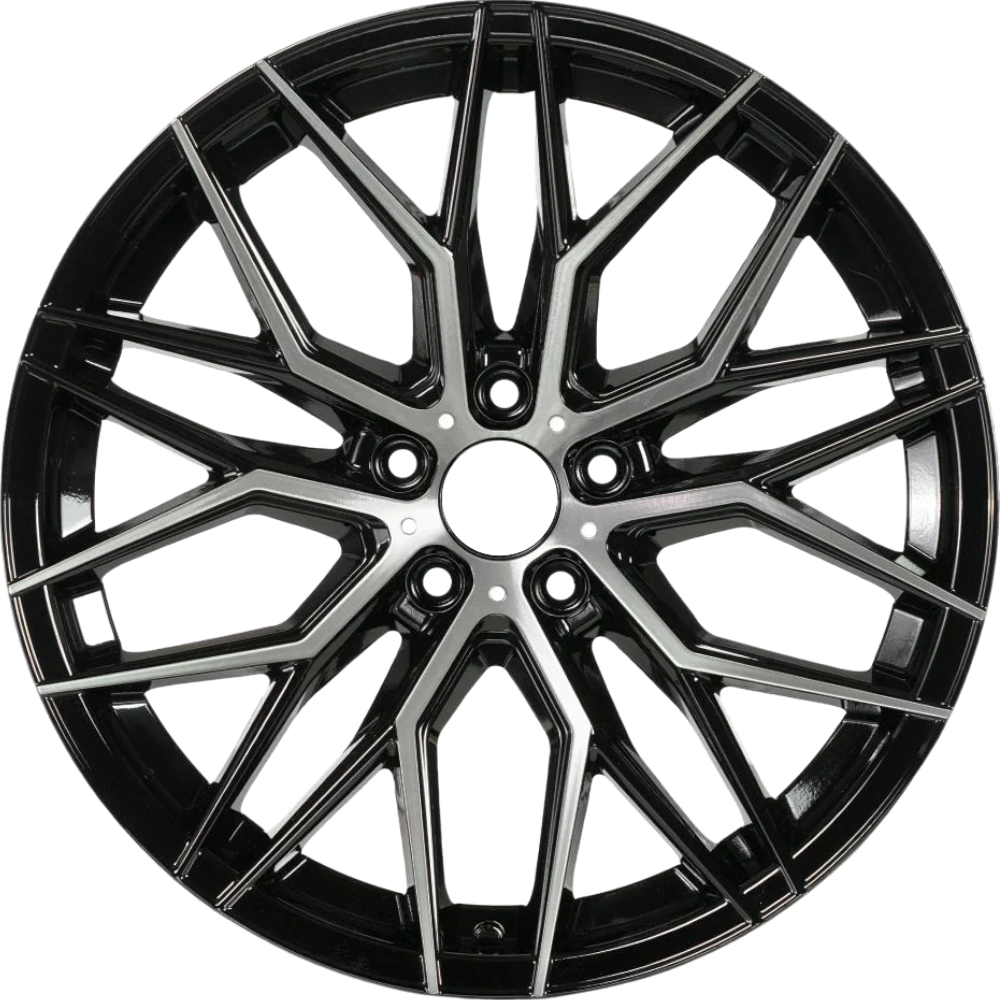 9.0X20" PCD 5X120 Arceo Wheels ARC-20141-31 ET30 BLACK DIAMOND 72.6 mm