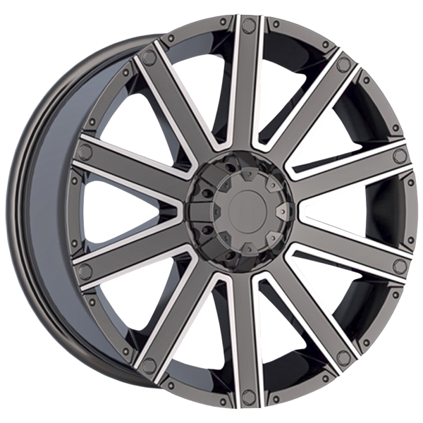 9.0X20" PCD DXD AGT Wheels 20108 ET0 72.60 mm Gloss Black Diamond