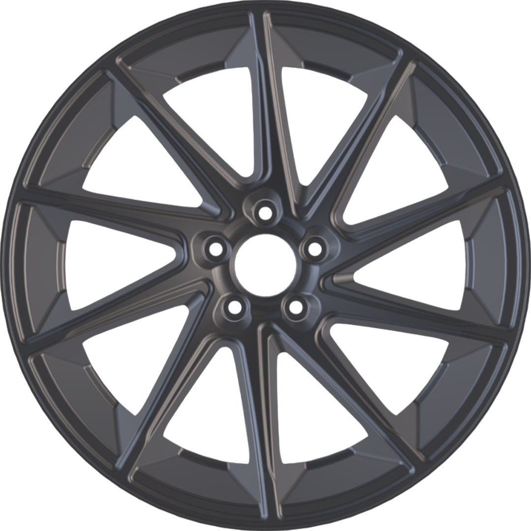 9.0X20" PCD5X108 AGT Wheels 1021-1 ET72.6 Titan 72.6 mm