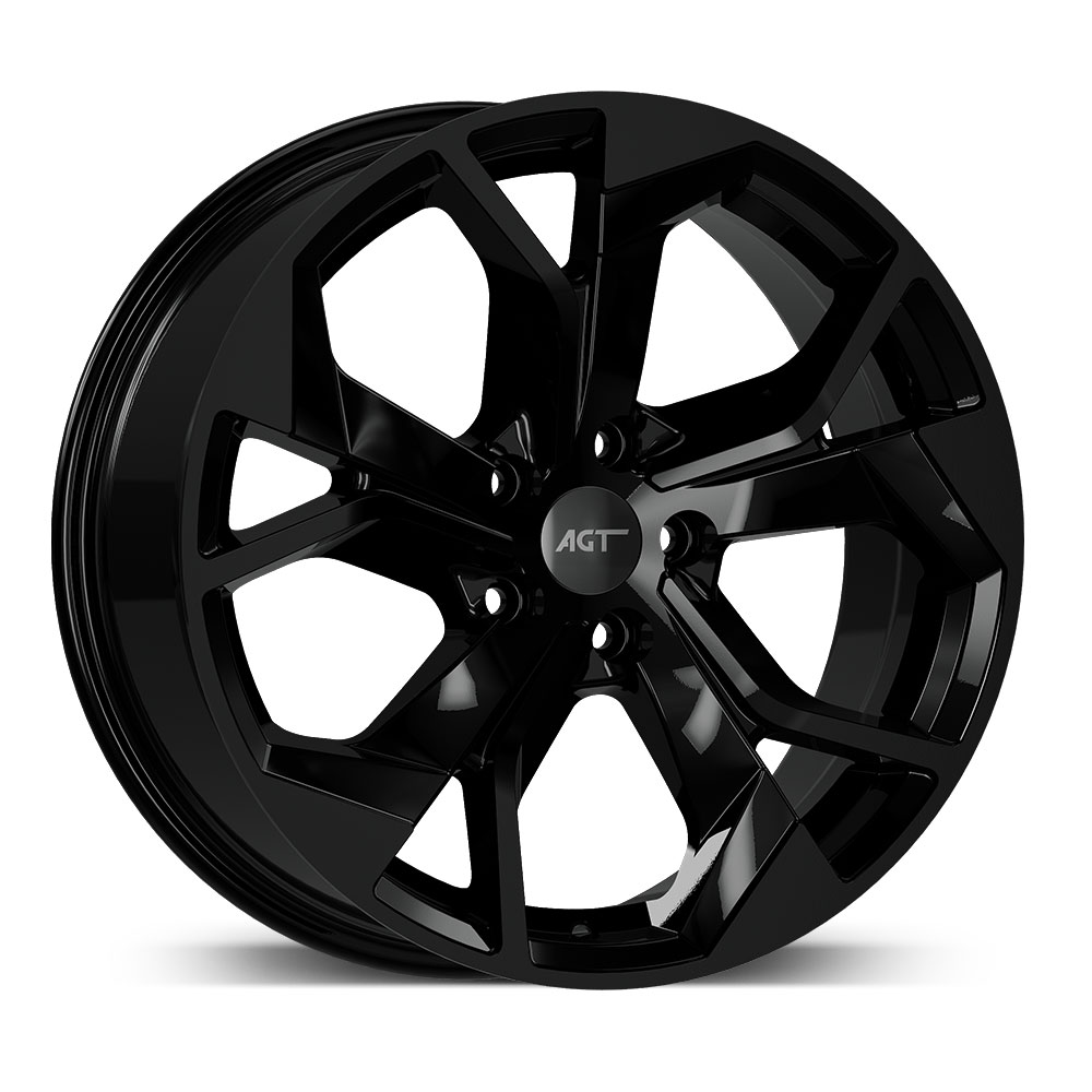 9.0X20" PCD5X112 AGT Wheels 20252 ET35 Black 66.5 mm