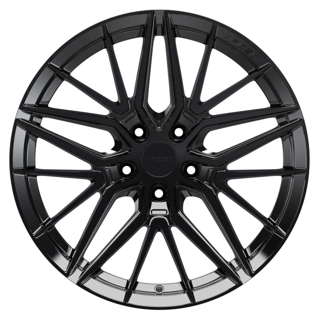 9.5X19" PCD 5X112 Arceo Wheels 19193-02 ET40 73.10 mm Silver Diamond