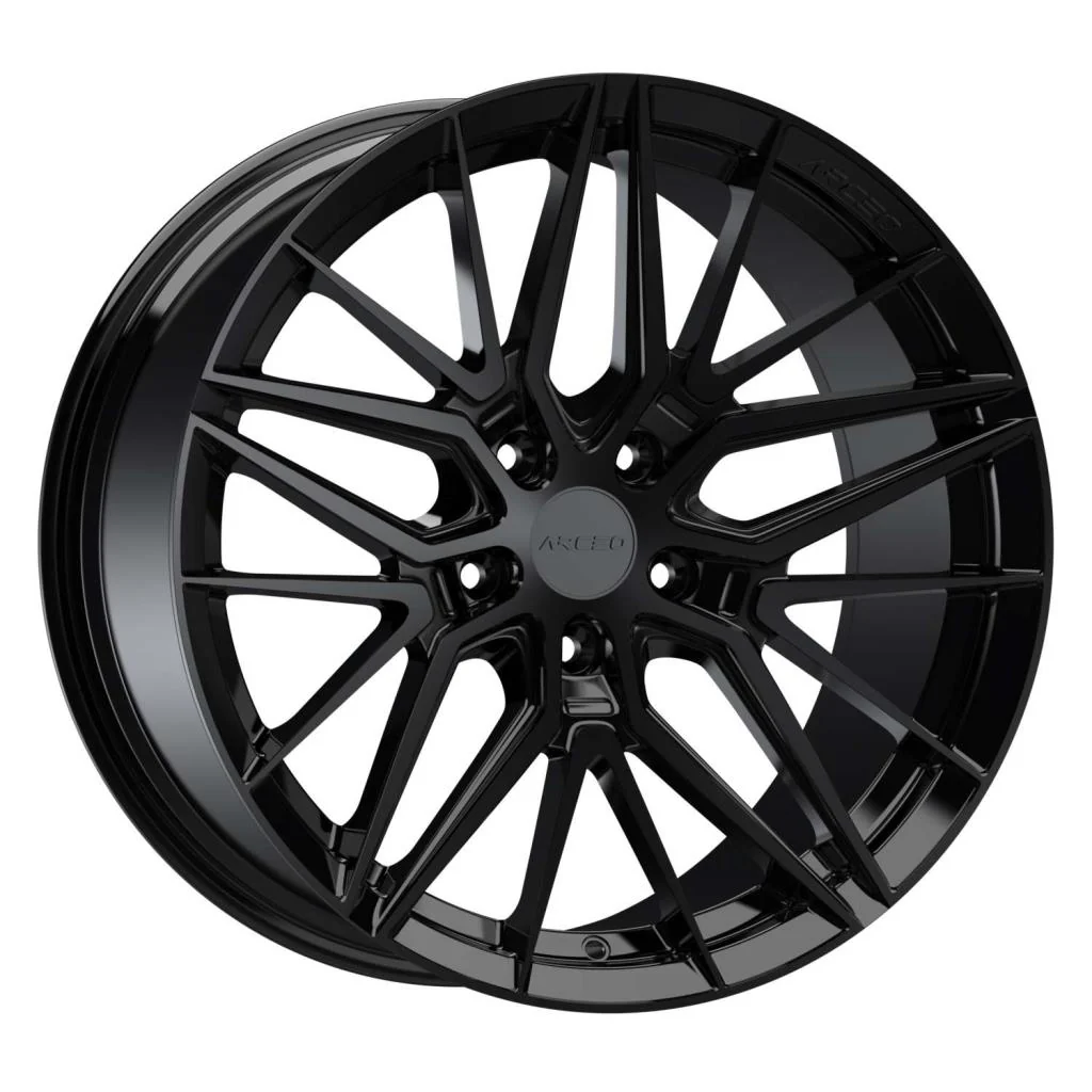 9.5X19" PCD 5X112 Arceo Wheels 19193-02 ET40 73.10 mm Silver Diamond