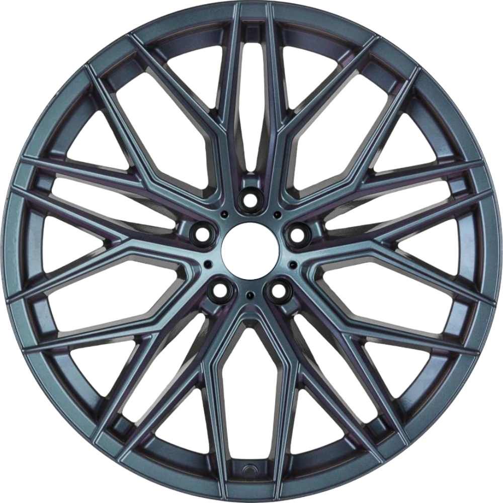 9.5X19" PCD 5X112 Arceo Wheels ARC-19141-46 ET37 Midnight Purple Valencia 72.6 mm