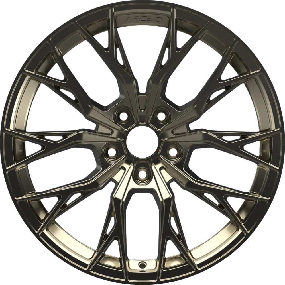 9.5X19" PCD 5X112 Arceo Wheels ARC-19239-20 ET42 Glossy Bronze 72.6 mm