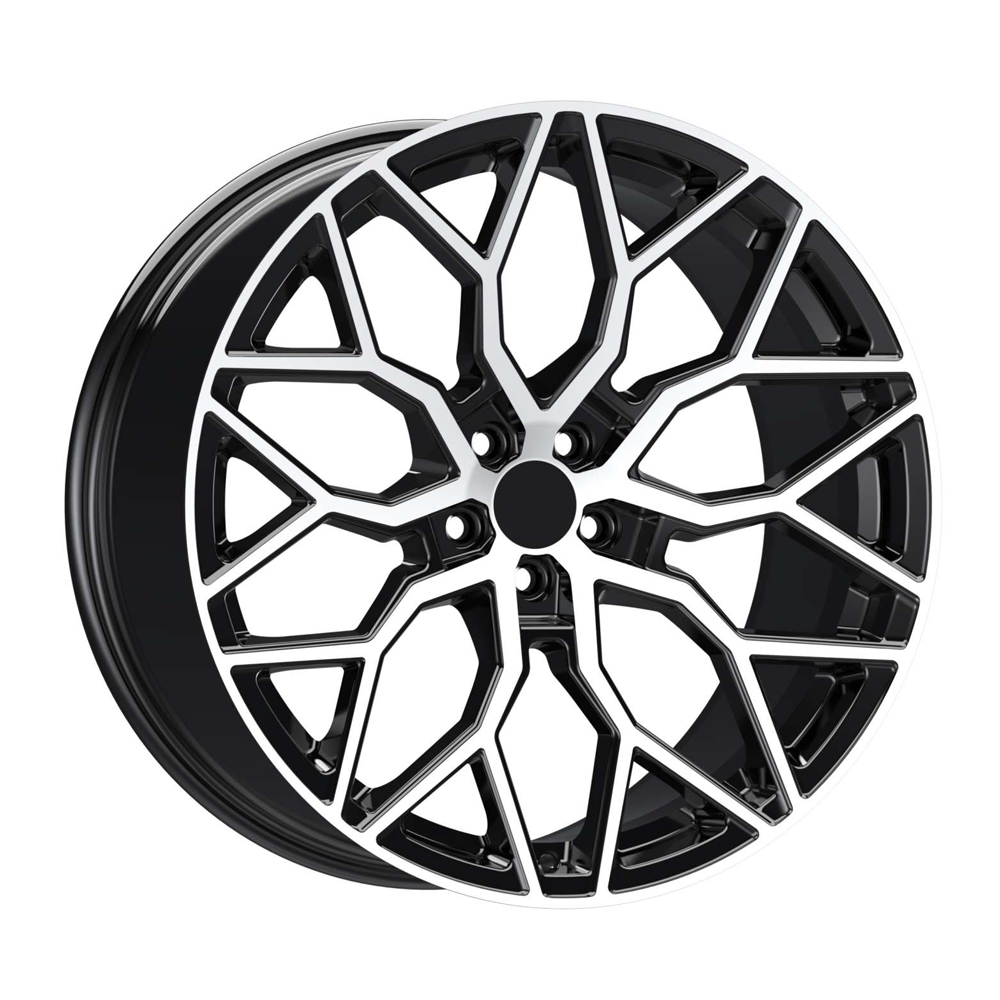 9.5X19" PCD 5X112 RC 319 BLACK DIAMOND ET37 73.1 mm