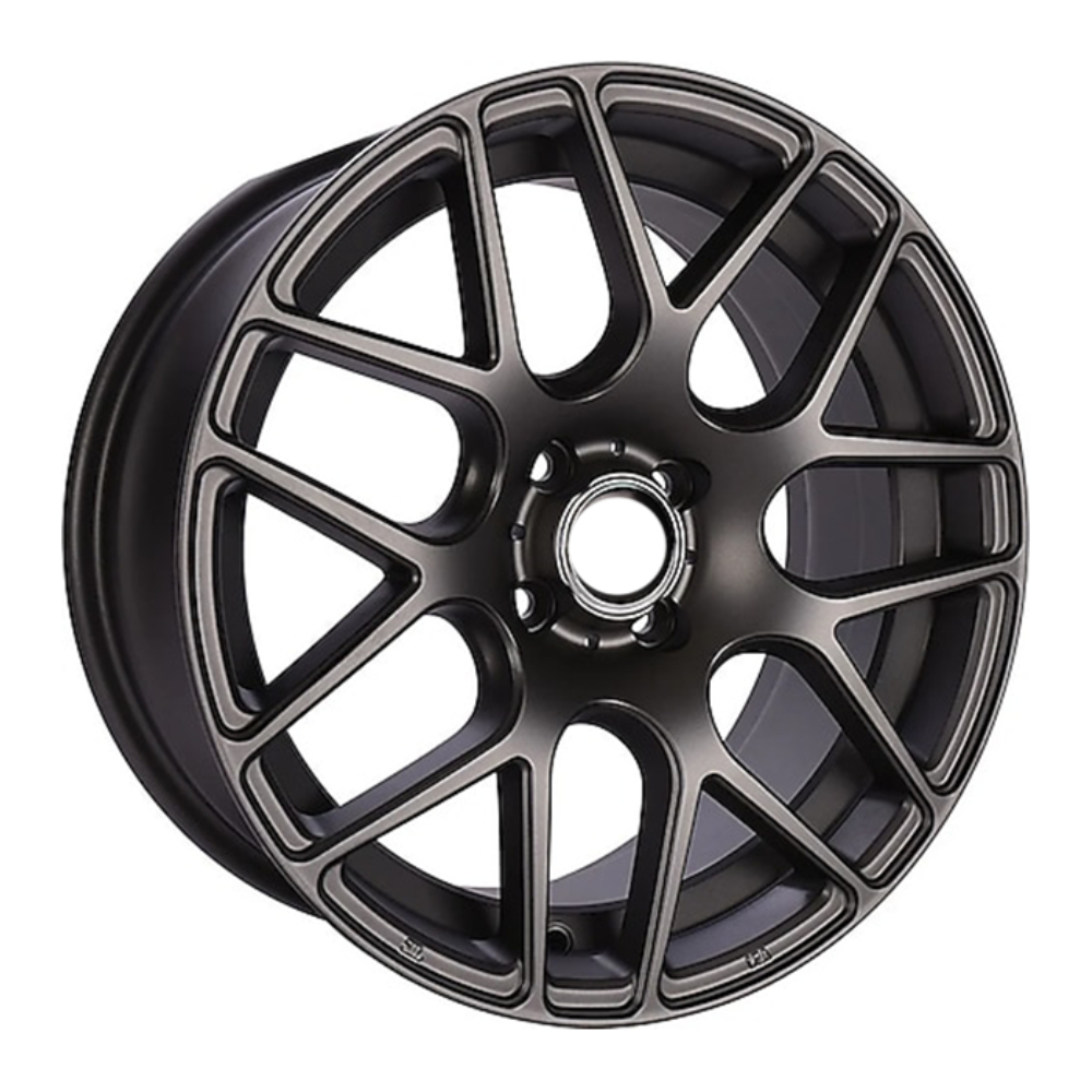 9.5X19" PCD 5X112 SLK 8018 MAT BLACK ET43 73.1 mm