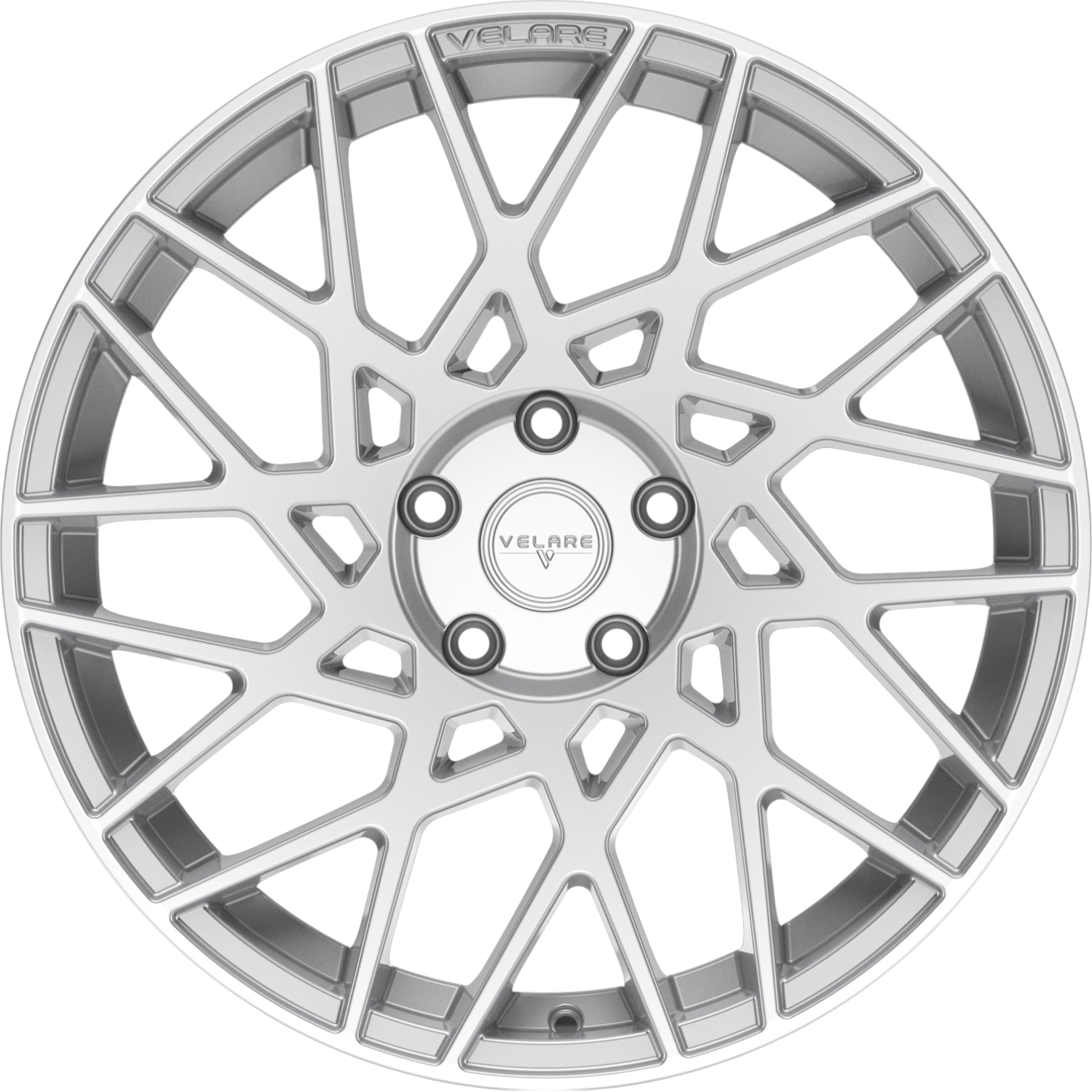9.5X19" PCD 5x112 Velare 19057-3 ET48 73.10 mm White Silver