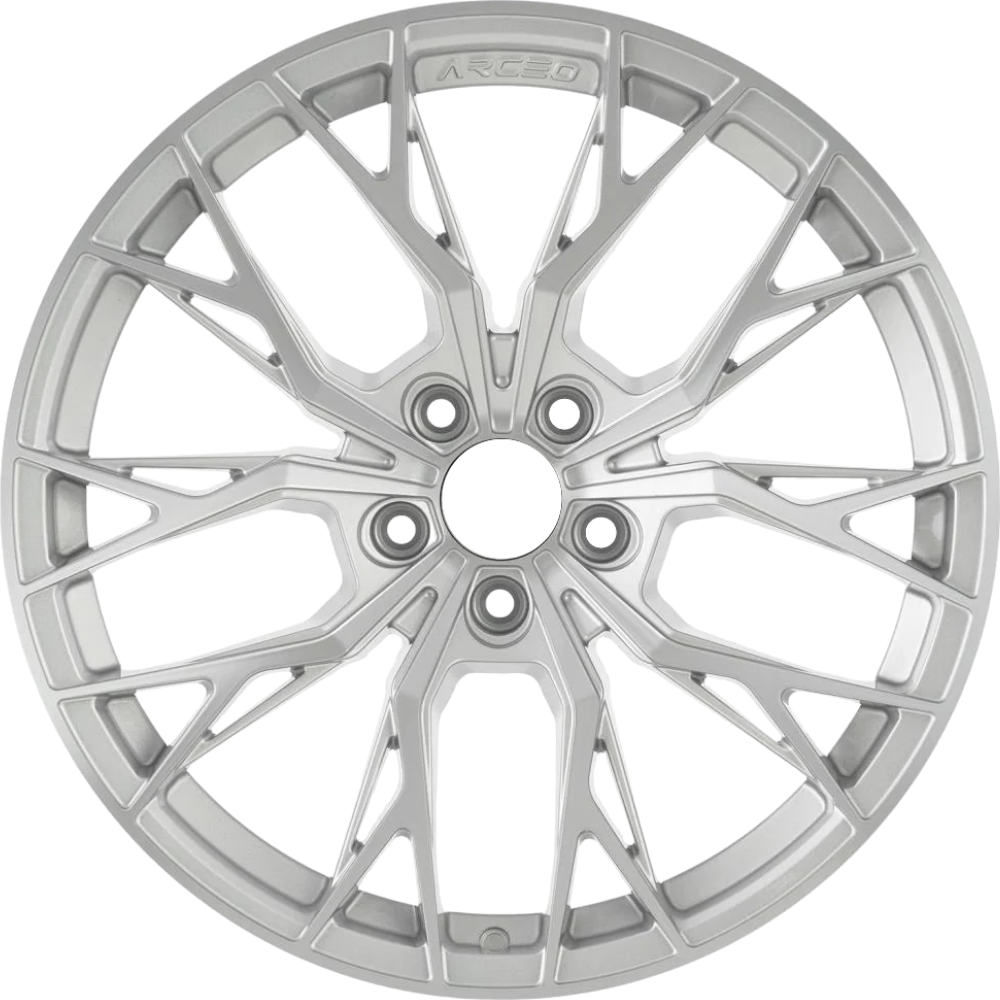 9.5X19" PCD 5X113 Arceo Wheels ARC-19239-02 ET42 Silver Diamond 73.1 mm
