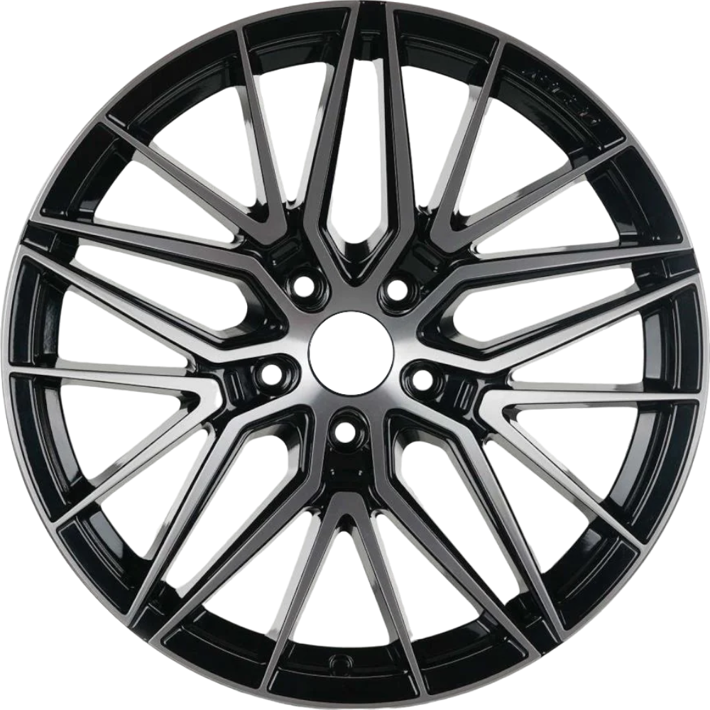 9.5X19" PCD 5X114 Arceo Wheels  19193 BLACK DIAMOND SEVILLA ET40 73.1 mm