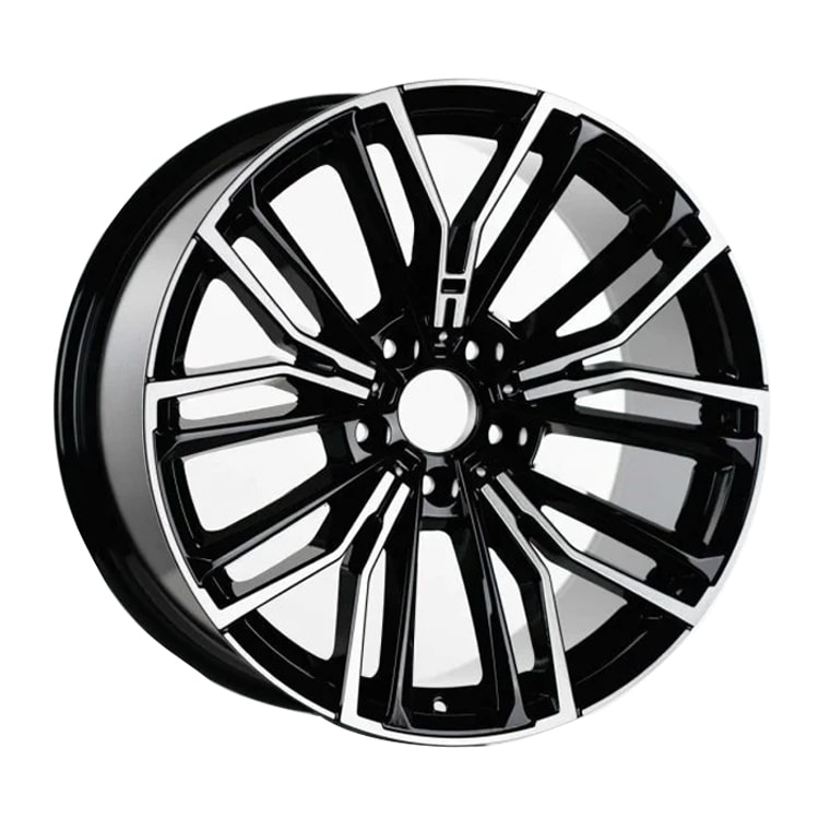 9.5X19" PCD 5X120 AGT Wheels 19181-2  ET40 72.6 mm Black Diamond