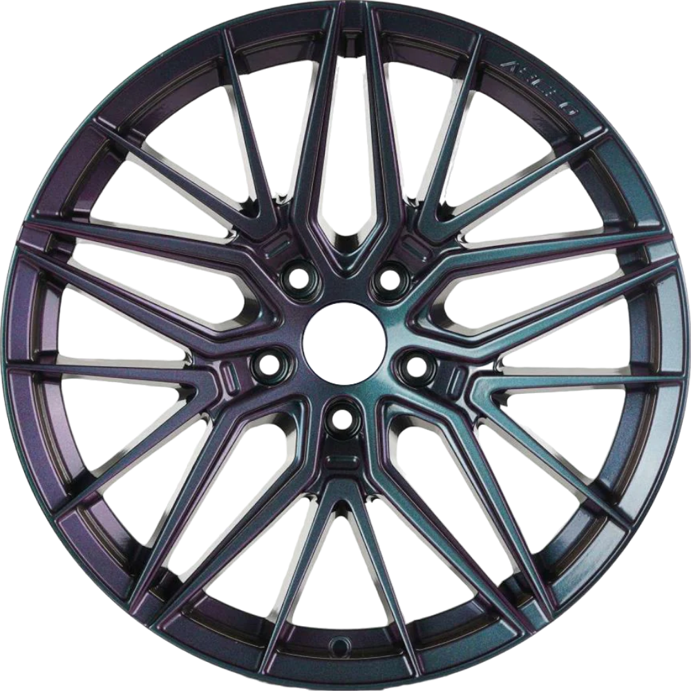 9.5X19" PCD 5X120 Arceo Wheels ARC-19193-46 ET37 Midnight Purple Sevilla 72.6 mm