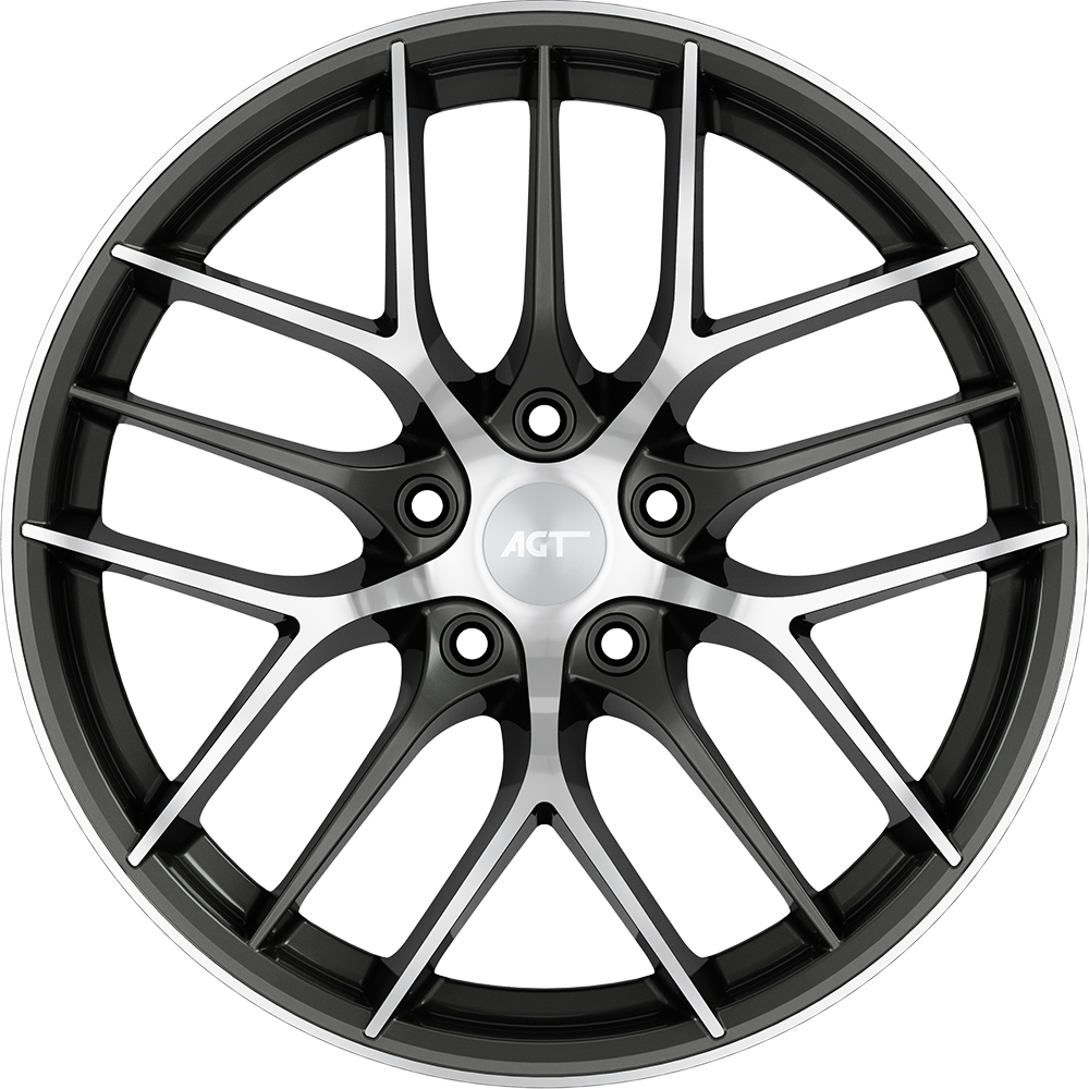 9.5X19" PCD5X112 AGT Wheels 19121-2 ET37 TD 73.1 mm