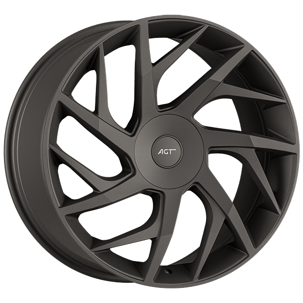 9.5X20" PCD 5X114 AGT Wheels 20299 64.10 mm Matt Black