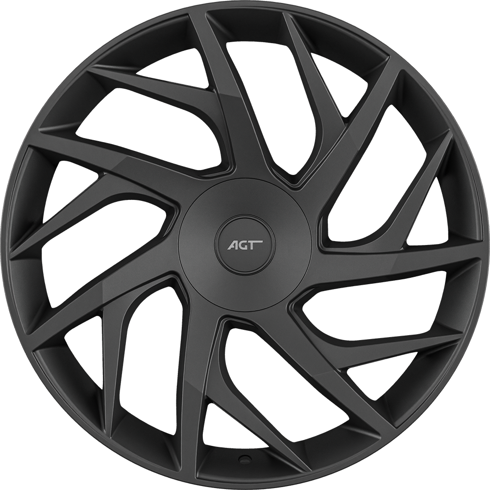 9.5X20" PCD 5X114 AGT Wheels 20300 64.10 mm Matt Black
