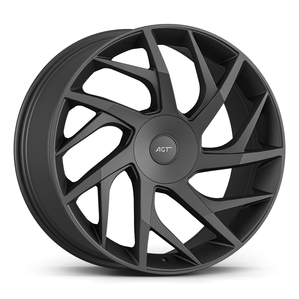 9.5X20" PCD 5X114 AGT Wheels 20300 64.10 mm Matt Black