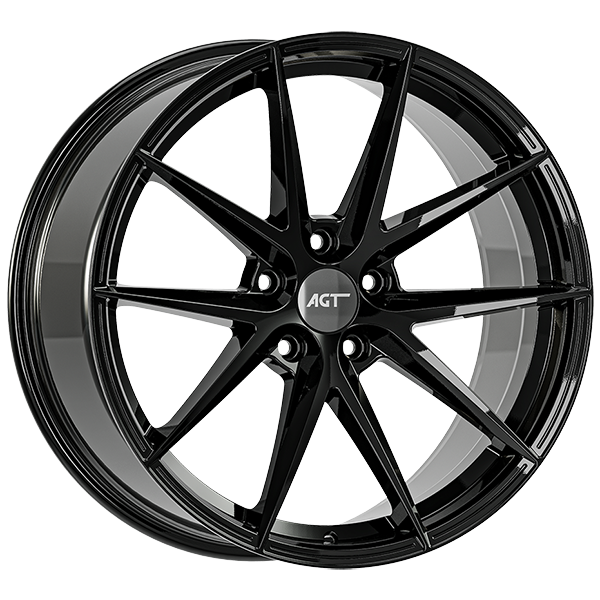 9.5X20" PCD 5X120 Arceo Wheels 20235-K2 ET37 63.40 mm Gloss Black
