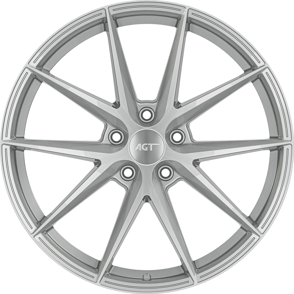 9.5X20" PCD 5X120 Arceo Wheels 20235-K2 ET40 72.60 mm Full Silver