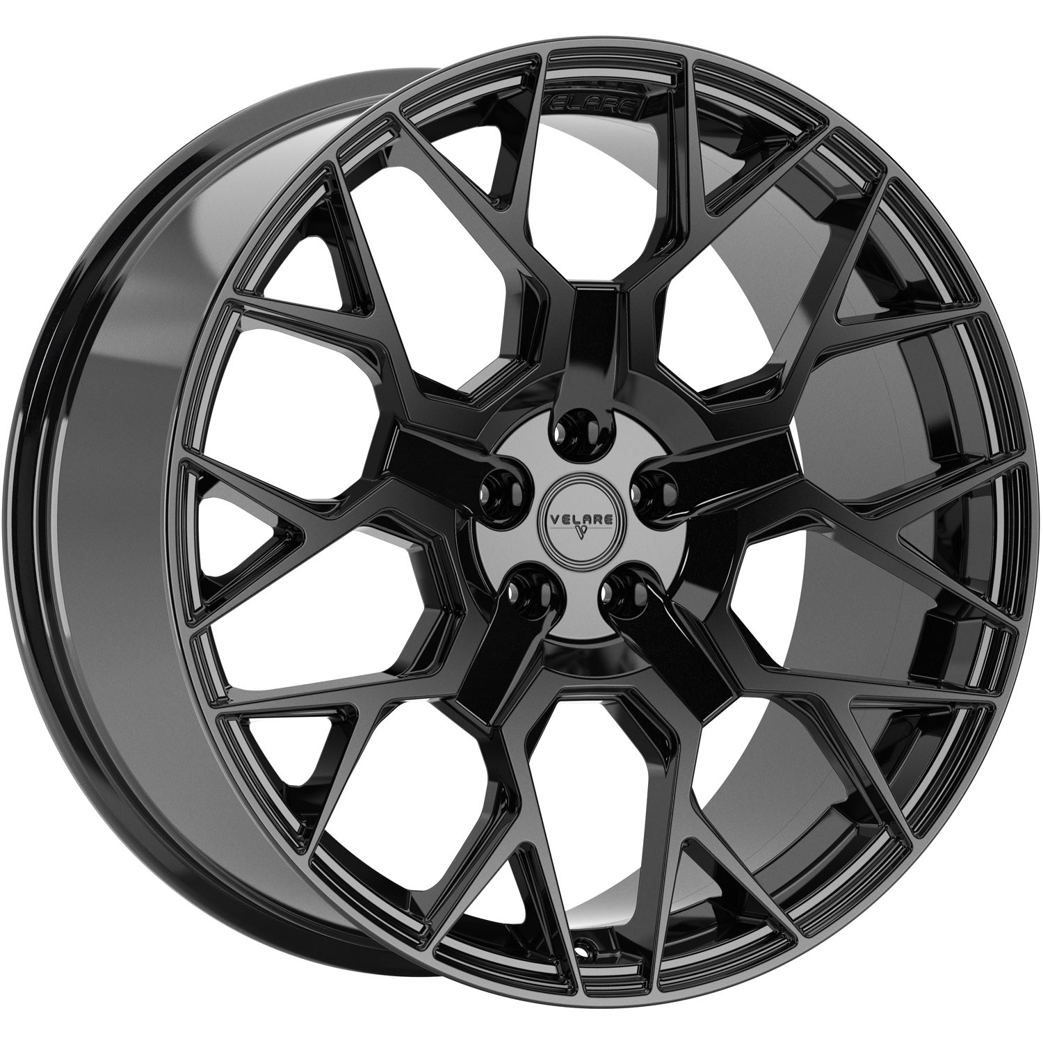 9.5X22" PCD 5X108 AGT Wheels 183  ET42 67.10 mm Santorini Black