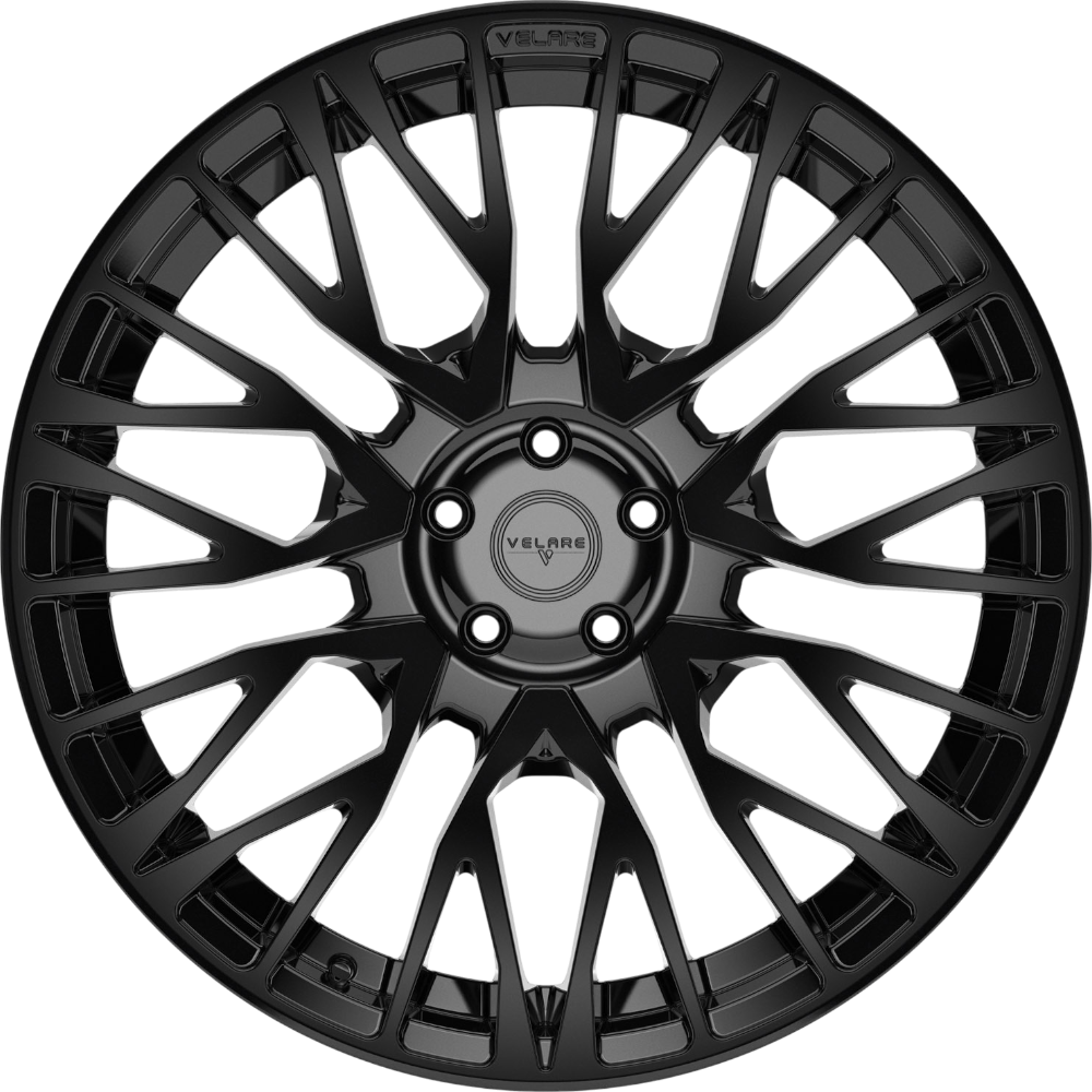 9.5X22" PCD 5X108 AGT Wheels 22082  ET33 74.1 mm Santorini Black