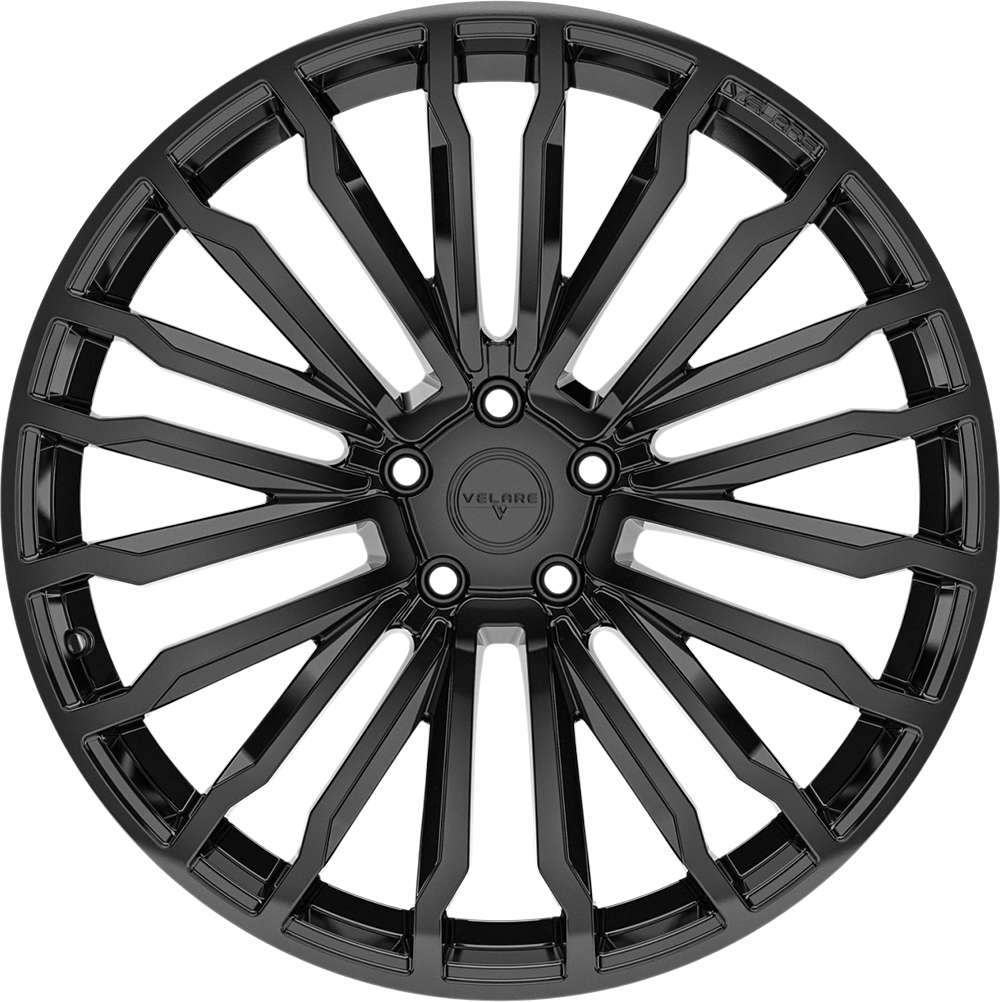 9.5X22" PCD 5X108 Velare 22085 ET33 63.40 mm Santorini Black