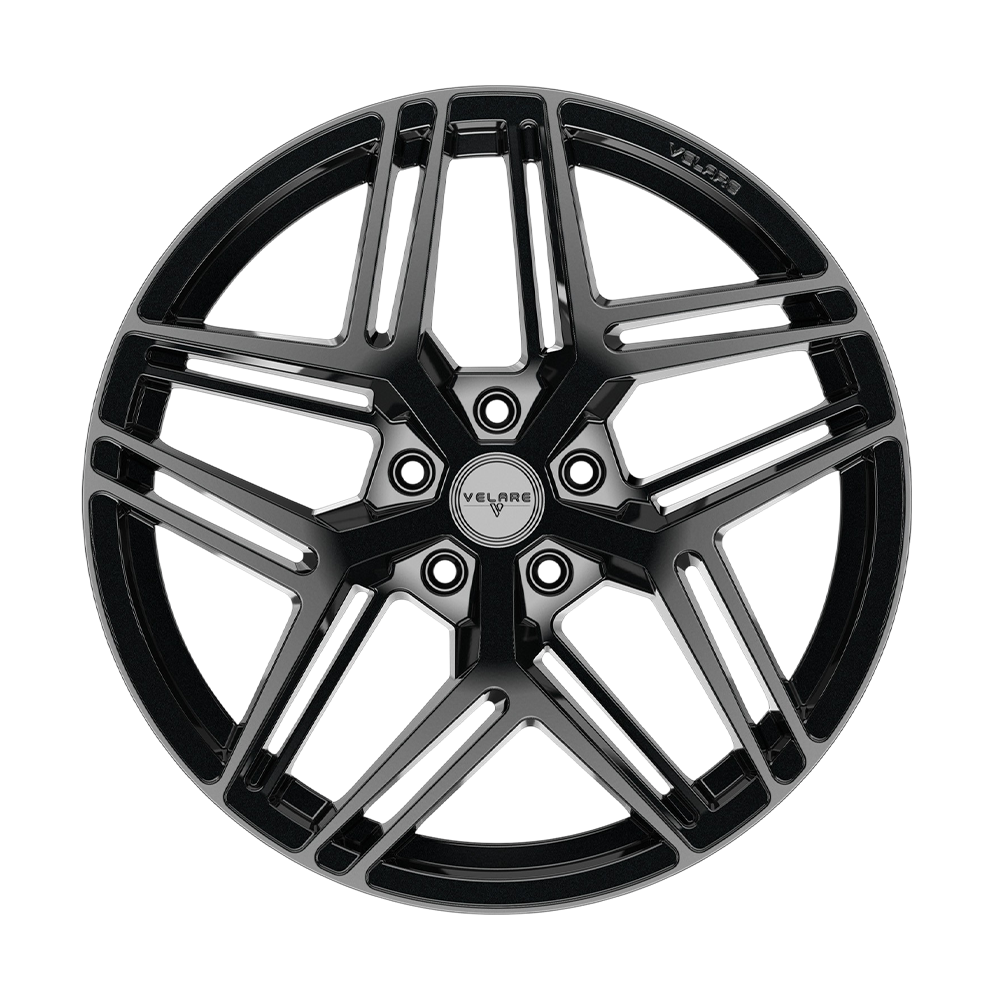 9.5X22" PCD 5X108 Velare 22180 ET42 67.10 mm Santorini Black Diamond