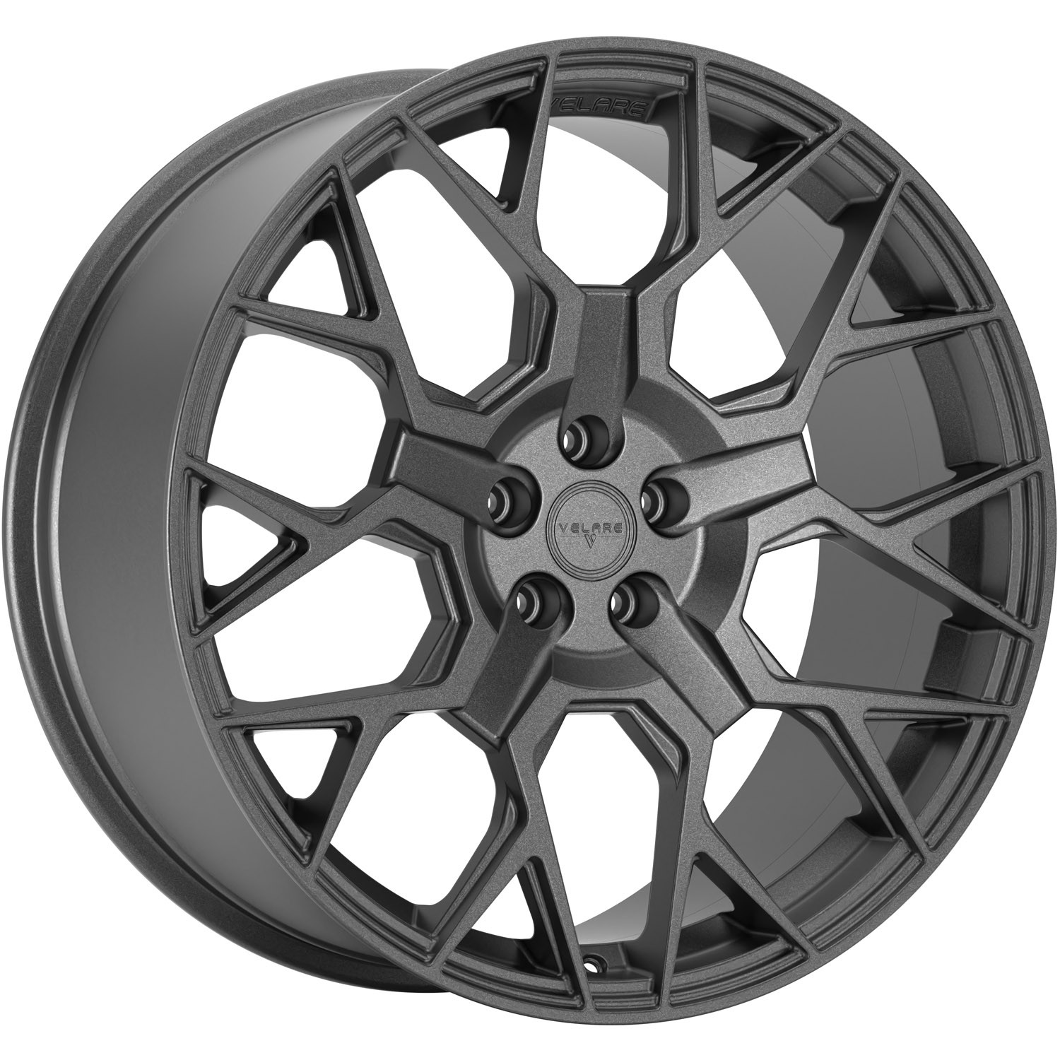 9.5X22" PCD 5X112 AGT Wheels 183  ET45 66.60 mm Matt Füme