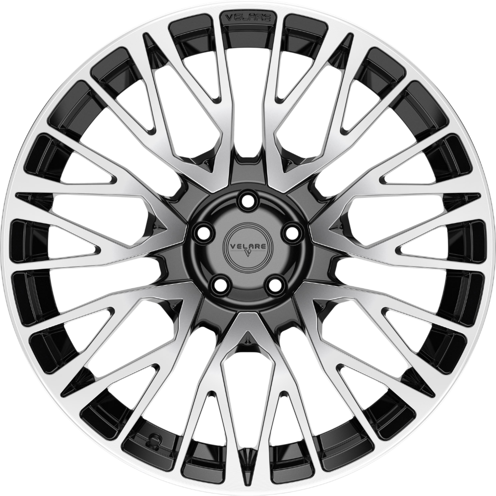 9.5X22" PCD 5x120 Velare 22082 ET33 74.10 mm Black Diamond