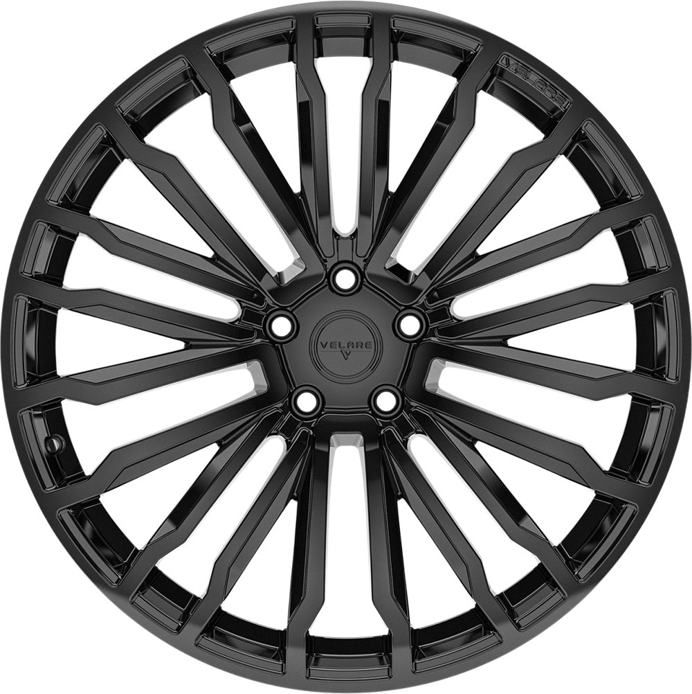 9.5X22" PCD 5X120 Velare 22085 ET33 74.10 mm Santorini Black