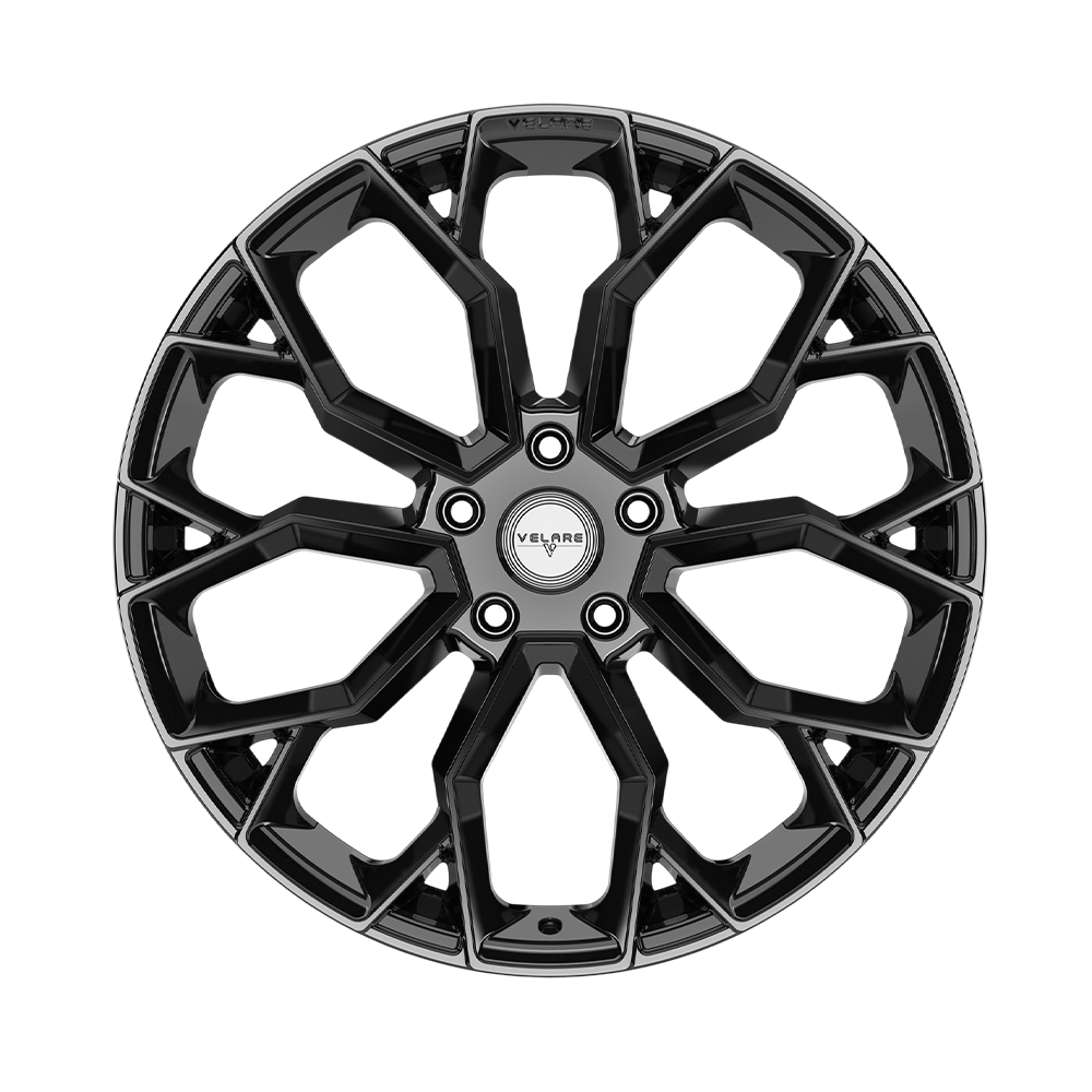 9.5X22" PCD 5X120 Velare 22137 ET33 74.10 mm Santorini Black