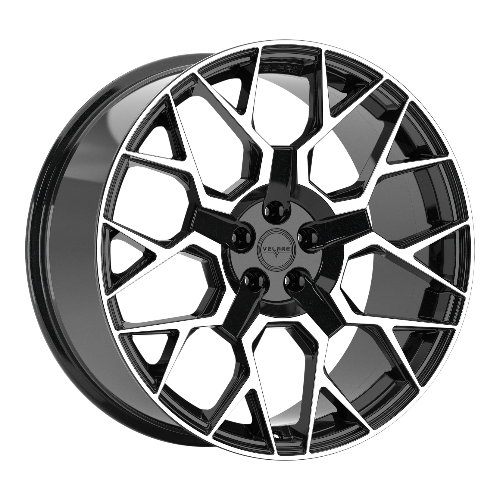 9.5X22" PCD 5x127 Velare 22083 ET40 71.60 mm Black Diamond