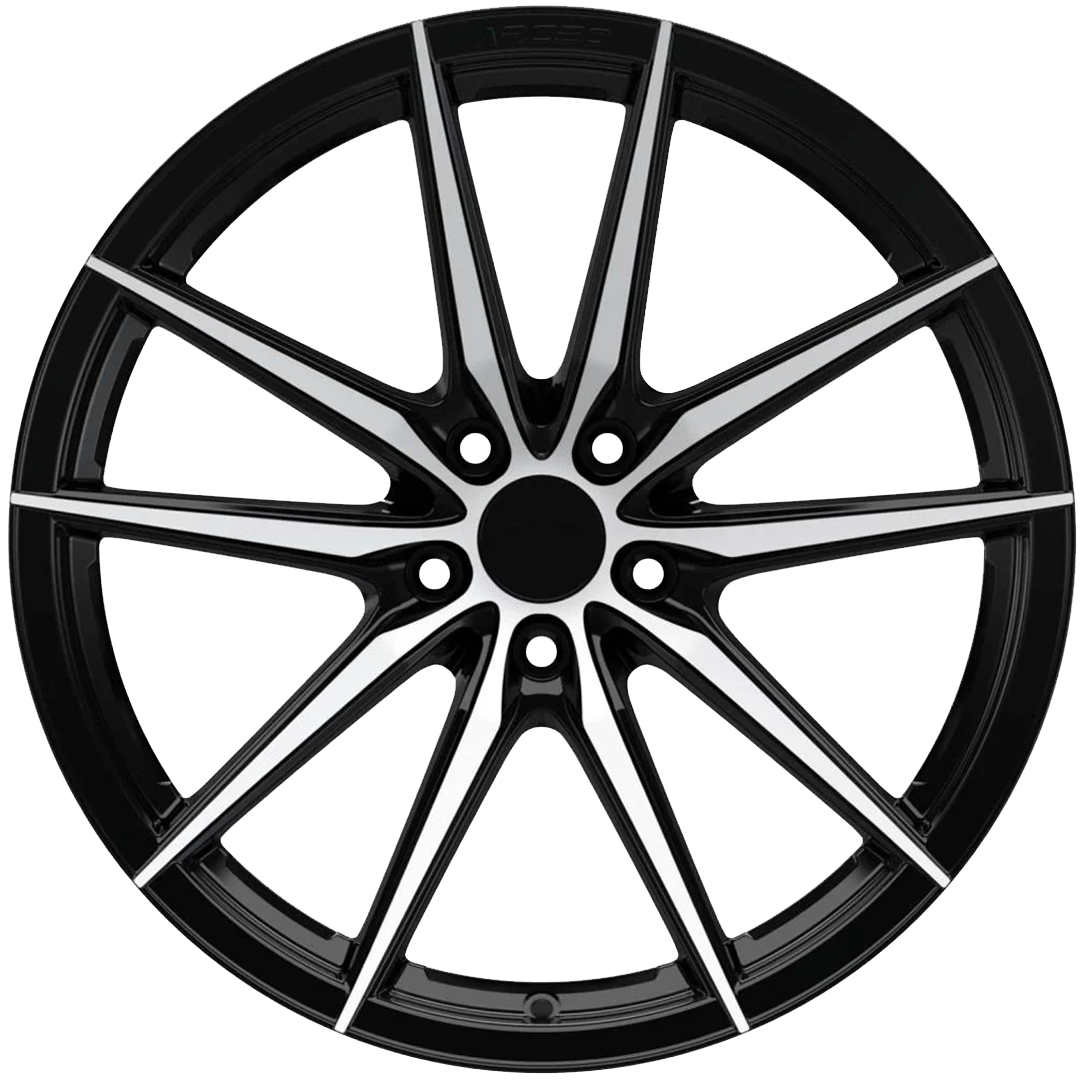 9.0X18" Arceo Wheels ARC 18190 Monaco Black Diamond PCD 5x120 ET40
