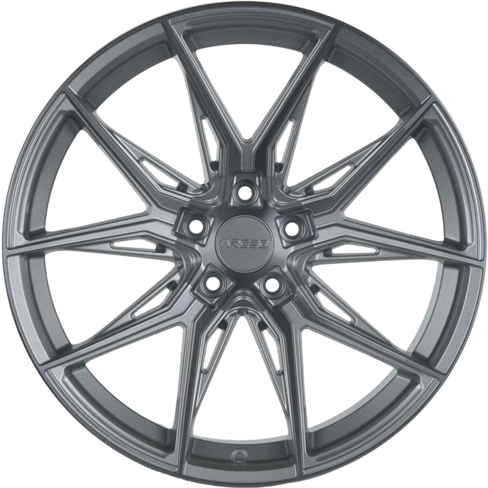 9.0X20" Arceo Wheels ARC 20177 Silver Diamond PCD 5x112 ET35