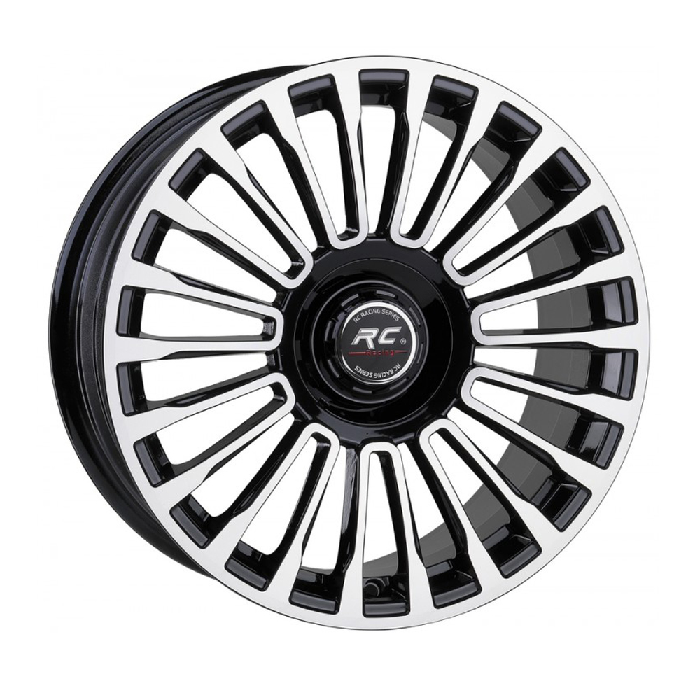 9.5X19" PCD 5x112 Truva Wheels 226 Black Finish ET48 66.6 mm