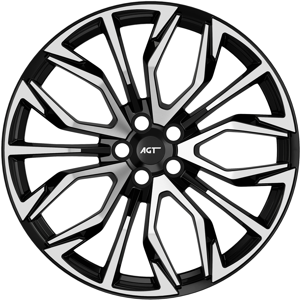 9.5X22" FD Wheels URBAN 2264 SBD 5X108 ET45