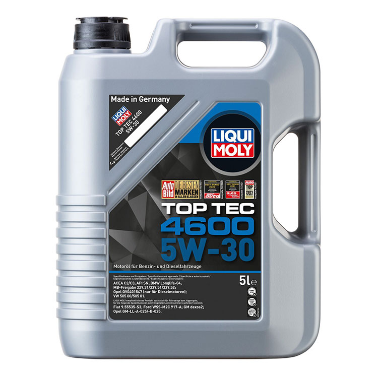 LIQUI MOLY Top Tec 4600 5W-30 Tam Sentetik 1 Litre Motor Yağı