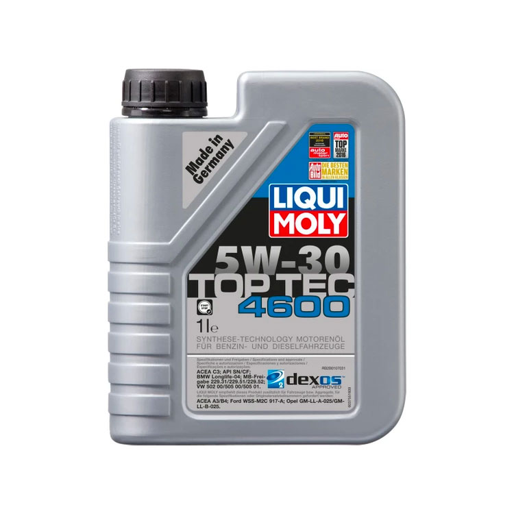 LIQUI MOLY Top Tec 4600 5W-30 Tam Sentetik 1 Litre Motor Yağı
