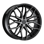 10.0X20" PCD 5X112 AGT Wheels 20141-2 ET450 73.10 mm Black Diamond